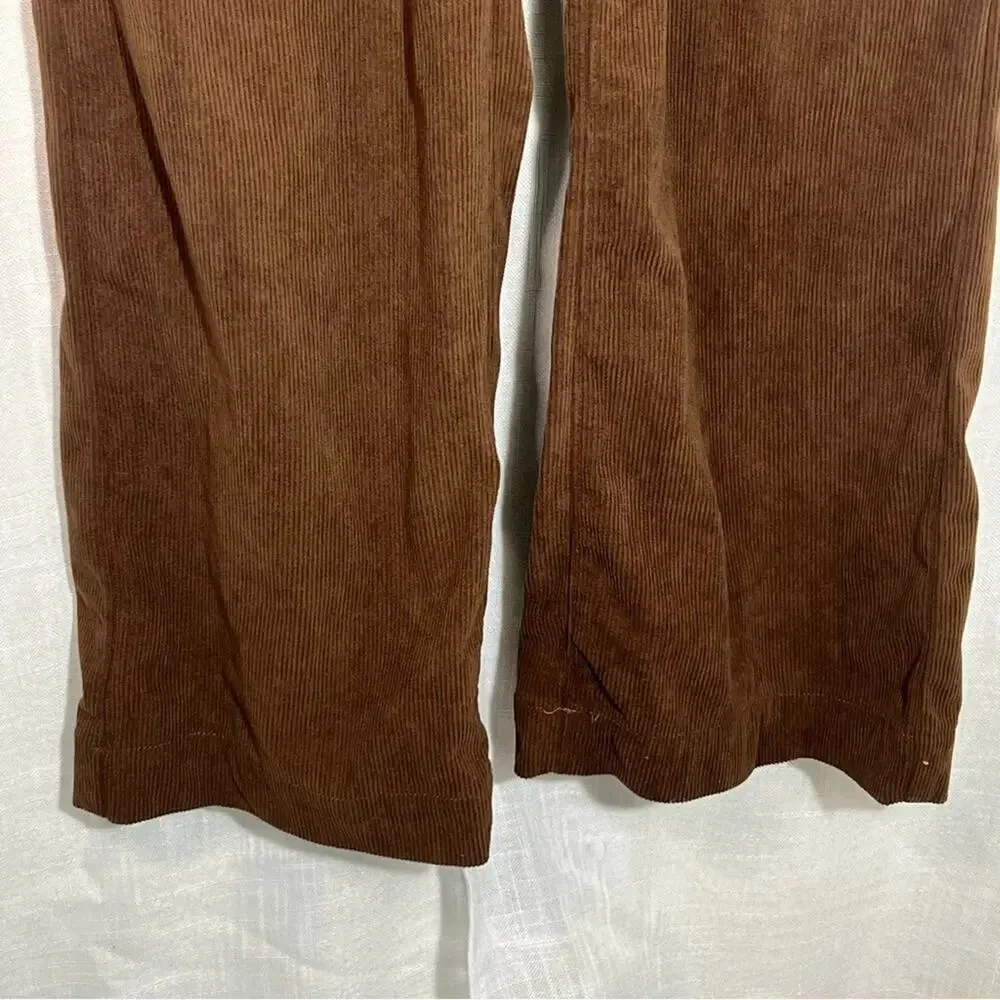 SHEIN Corduroy Wide Leg Pants